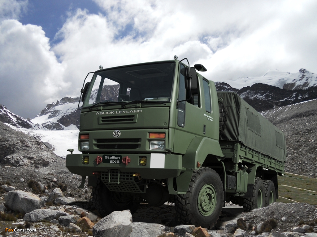 Ashok Leyland Stallion 6x6 photos (1024 x 768)