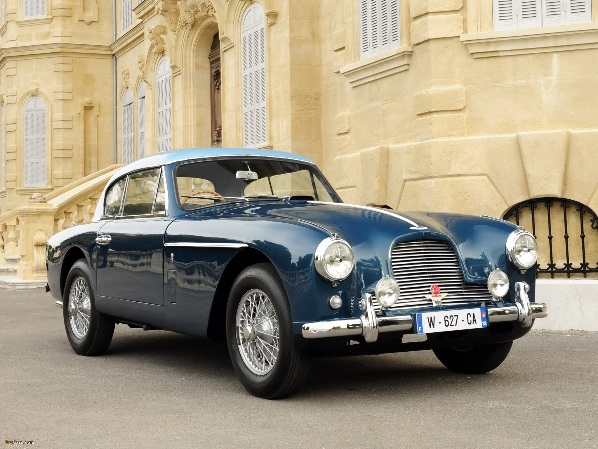 Aston Martin DB2/4 Fixed Head Coupe Notchback MkII (1955–1956) wallpapers (2048 x 1536)