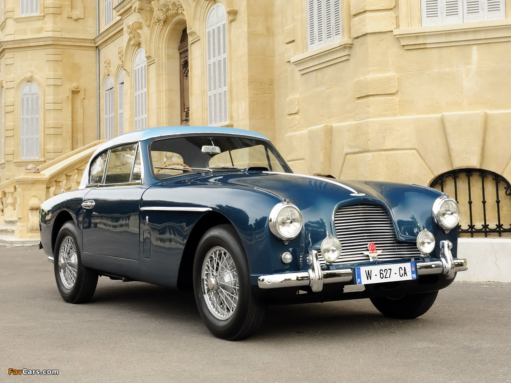 Aston Martin DB2/4 Fixed Head Coupe Notchback MkII (1955–1956) wallpapers (1024 x 768)