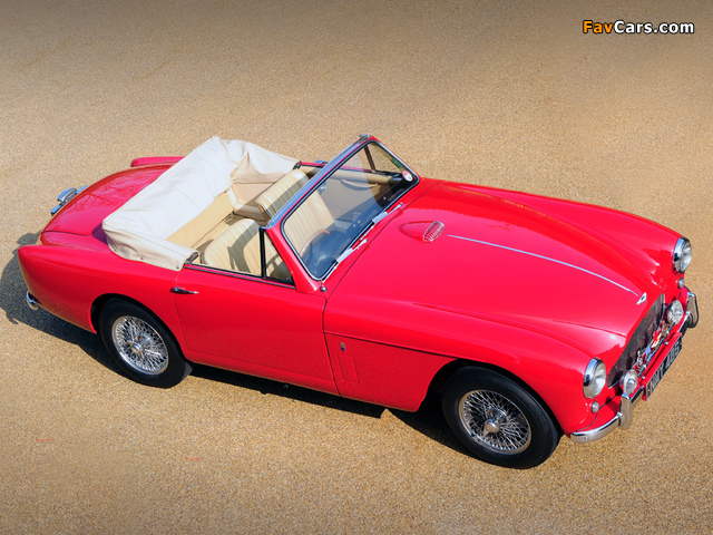 Aston Martin DB2/4 Drophead Coupe MkIII (1957–1959) wallpapers (640 x 480)