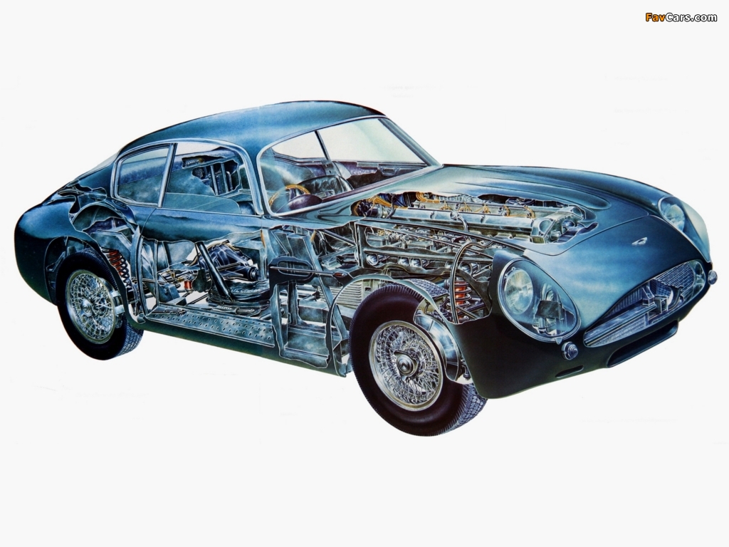 Aston Martin DB4 GTZ (1960–1963) wallpapers (1024 x 768)