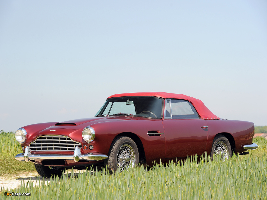 Aston Martin DB4 Convertible (1962–1963) photos (1024 x 768)