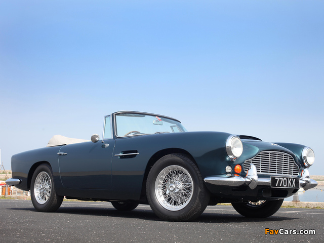 Aston Martin DB4 Convertible (1962–1963) wallpapers (640 x 480)