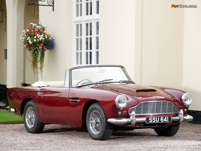 Pictures of Aston Martin DB4 Convertible (1962–1963) (800 x 600)