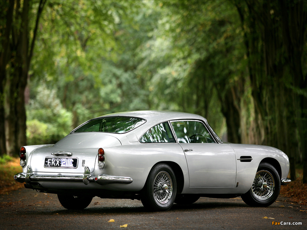 Aston Martin DB5 UK-spec (1963–1965) photos (1024 x 768)