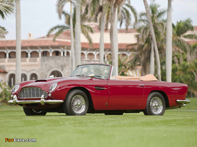 Pictures of Aston Martin DB5 Vantage Convertible (1963–1965) (640 x 480)