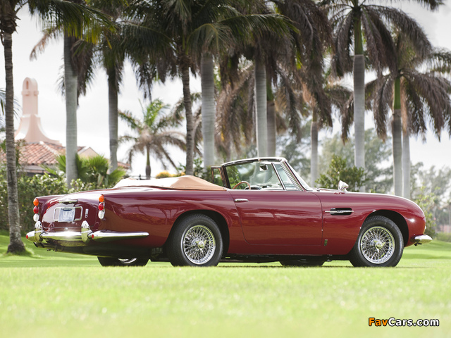 Pictures of Aston Martin DB5 Vantage Convertible (1963–1965) (640 x 480)