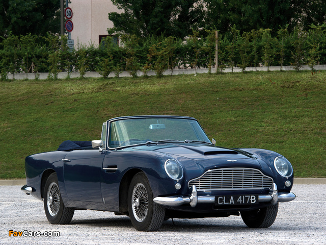 Aston Martin DB5 Volante (1963–1965) wallpapers (640 x 480)