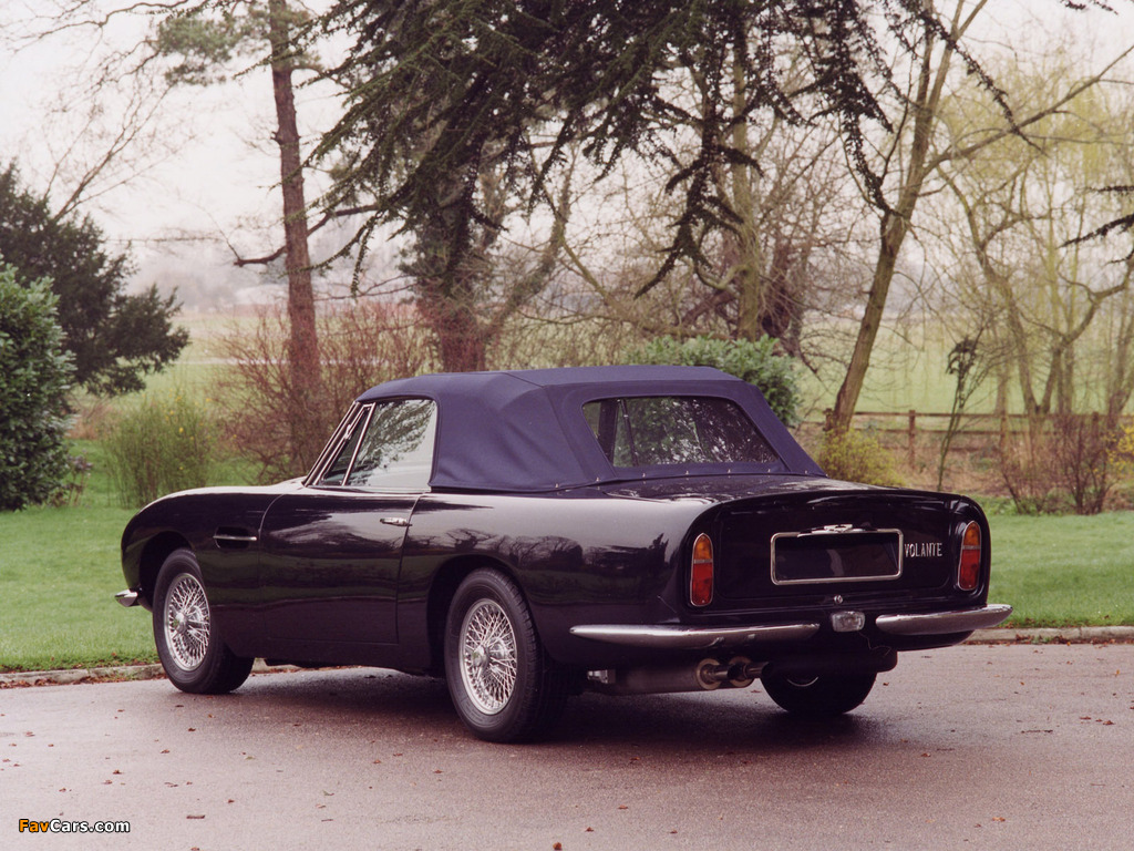 Aston Martin DB6 Volante UK-spec (1965–1969) images (1024 x 768)