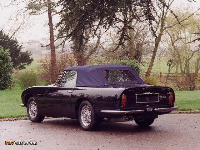 Aston Martin DB6 Volante UK-spec (1965–1969) images (640 x 480)