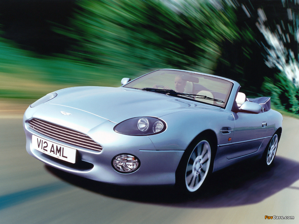 Aston Martin DB7 Vantage Volante UK-spec (1999–2003) photos (1024 x 768)
