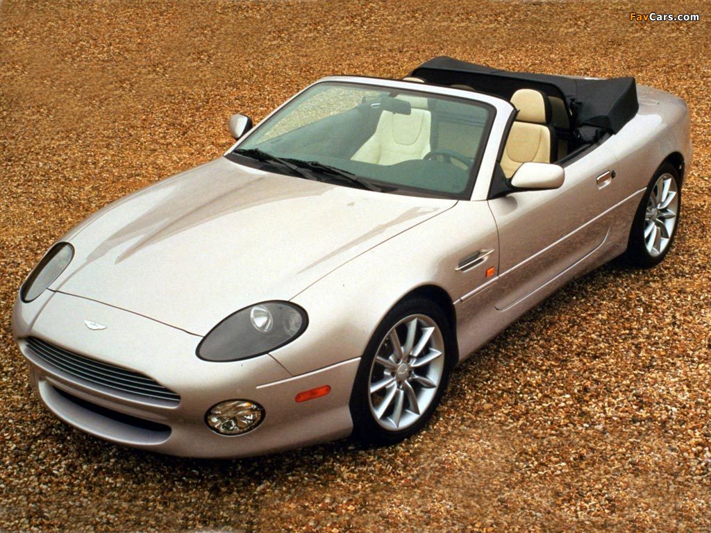 Aston Martin DB7 Vantage Volante US-spec (1999–2003) wallpapers (1024 x 768)