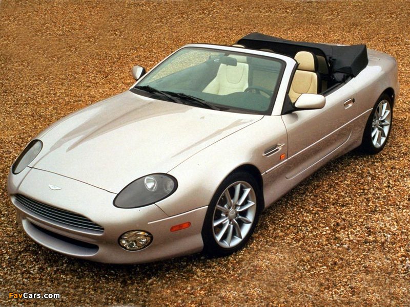 Aston Martin DB7 Vantage Volante US-spec (1999–2003) wallpapers (800 x 600)