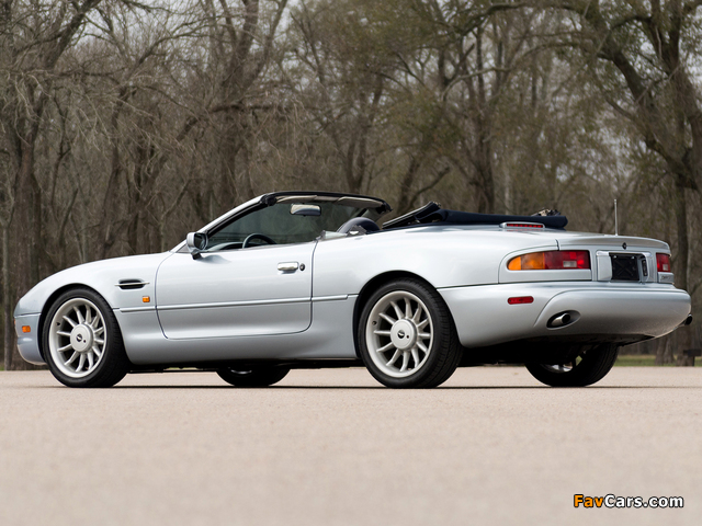 Pictures of Aston Martin DB7 Volante North America 1996–99 (640 x 480)