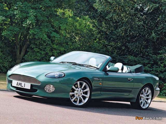 Pictures of Aston Martin DB7 Vantage Volante UK-spec (1999–2003) (640 x 480)
