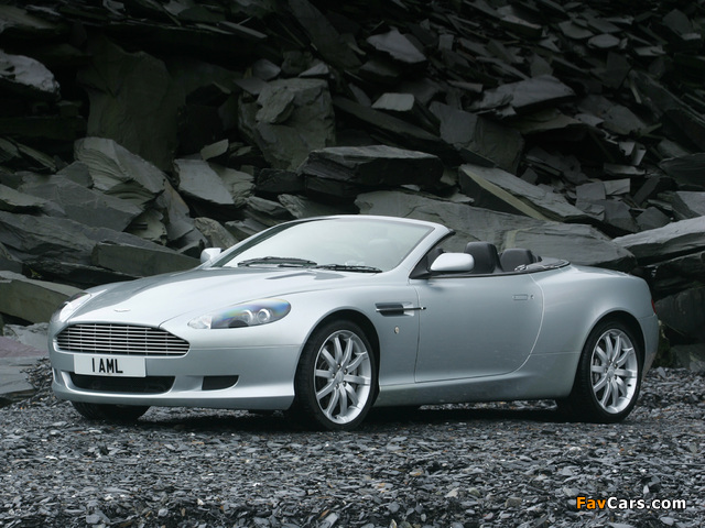 Aston Martin DB9 Volante (2004–2008) images (640 x 480)