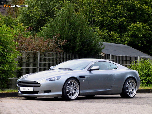 H&R Aston Martin DB9 (2005–2008) images (640 x 480)