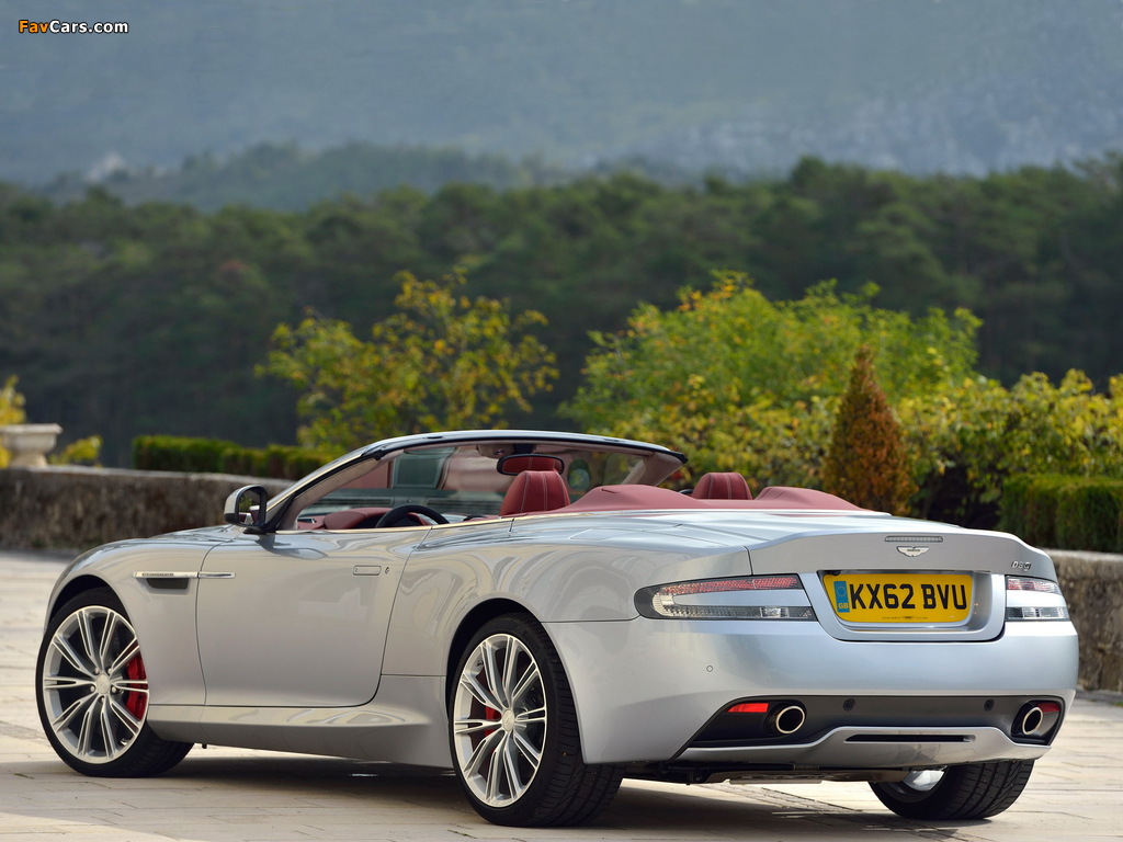 Aston Martin DB9 Volante (2012) pictures (1024 x 768)
