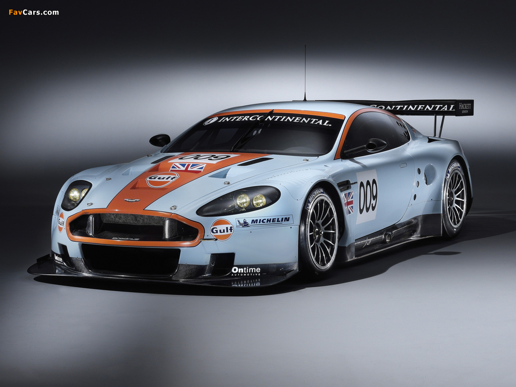 Aston Martin DBR9 Gulf Oil Livery (2008) images (1024 x 768)