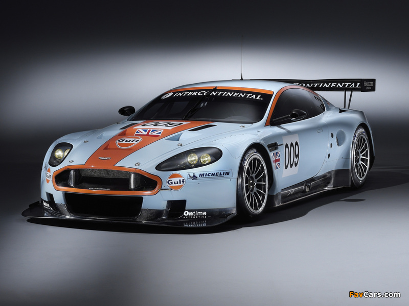 Aston Martin DBR9 Gulf Oil Livery (2008) images (800 x 600)