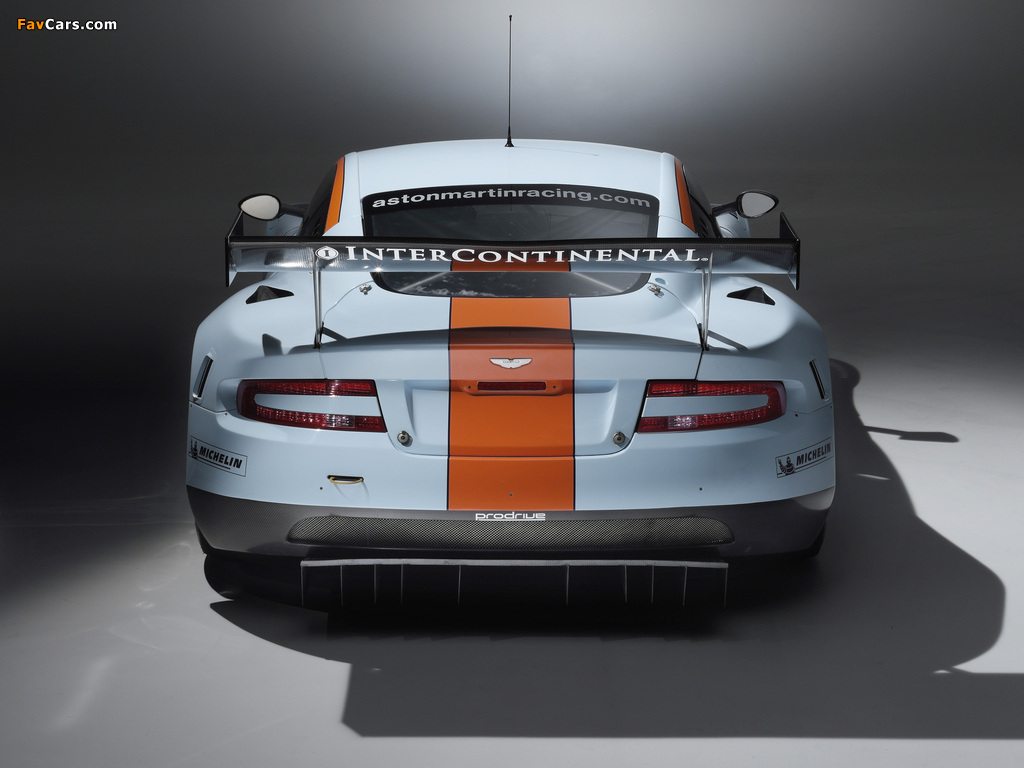 Images of Aston Martin DBR9 Gulf Oil Livery (2008) (1024 x 768)