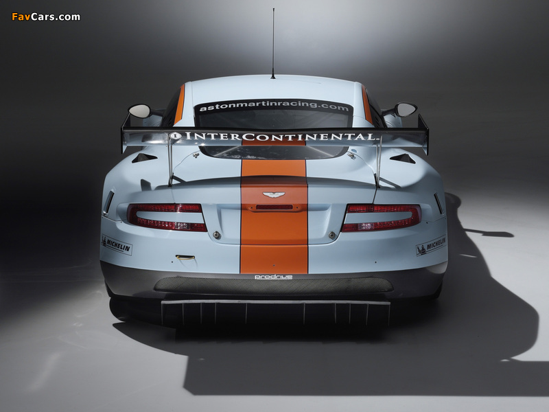 Images of Aston Martin DBR9 Gulf Oil Livery (2008) (800 x 600)
