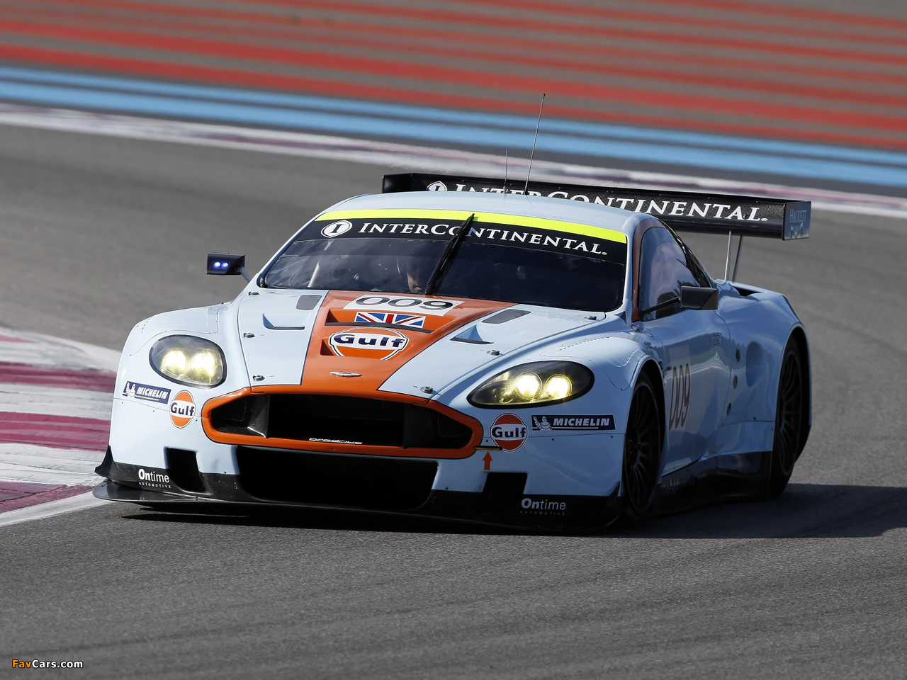 Images of Aston Martin DBR9 Gulf Oil Livery (2008) (1280 x 960)