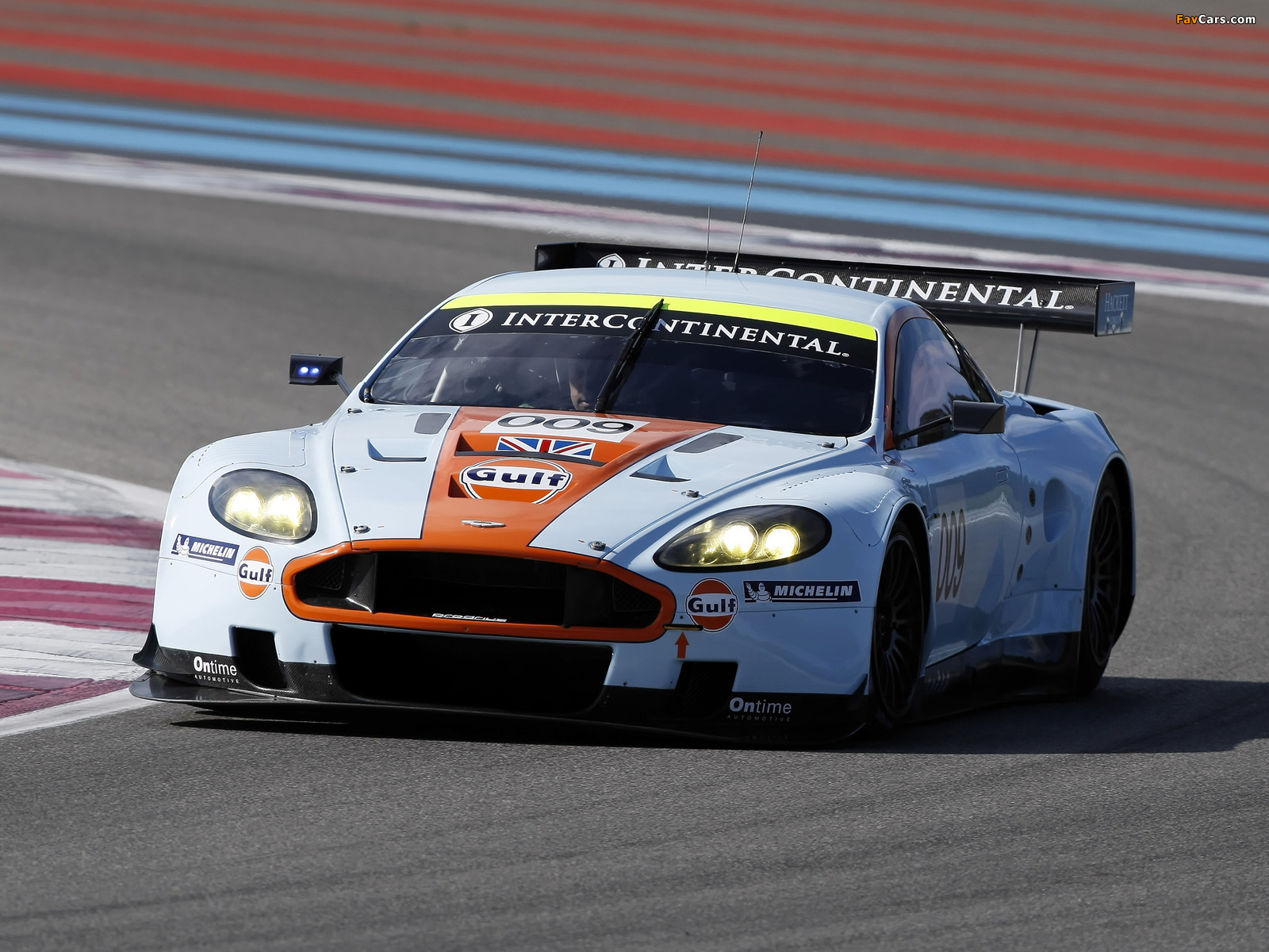 Images of Aston Martin DBR9 Gulf Oil Livery (2008) (1600 x 1200)