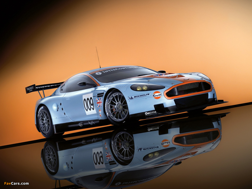 Images of Aston Martin DBR9 Gulf Oil Livery (2008) (1024 x 768)