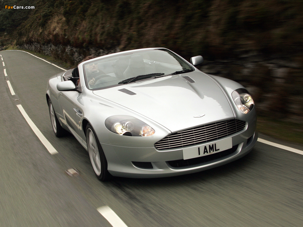 Pictures of Aston Martin DB9 Volante (2004–2008) (1024 x 768)