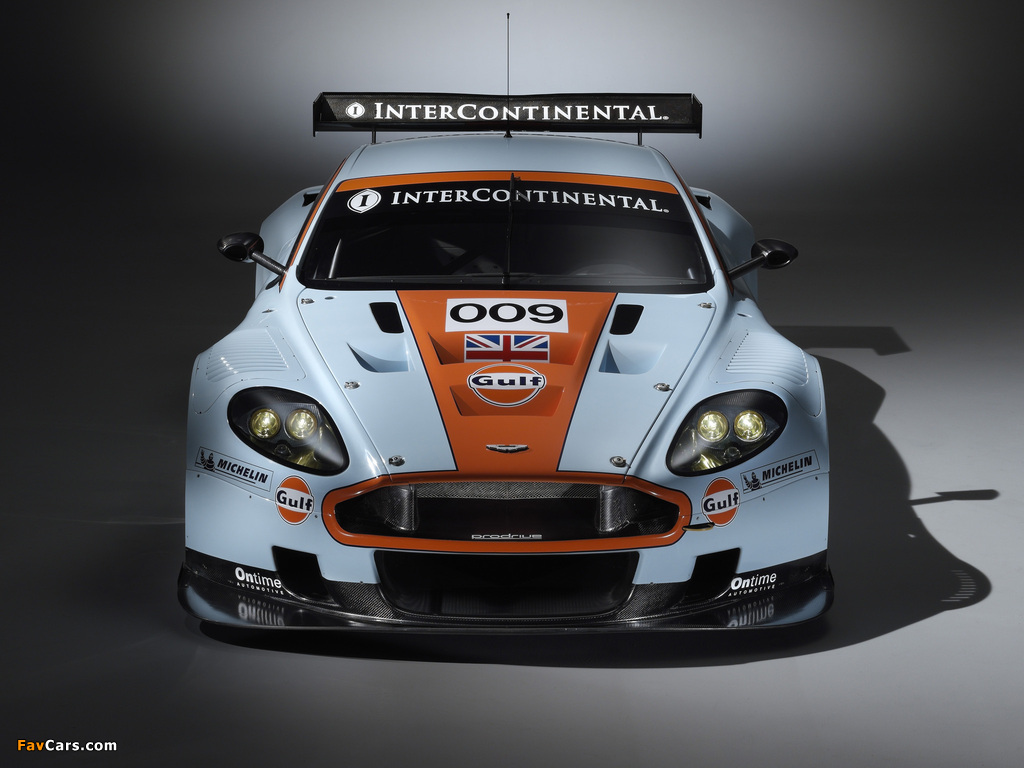 Pictures of Aston Martin DBR9 Gulf Oil Livery (2008) (1024 x 768)