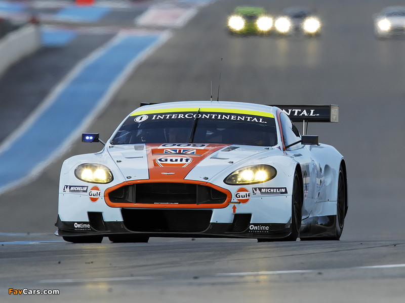 Pictures of Aston Martin DBR9 Gulf Oil Livery (2008) (800 x 600)