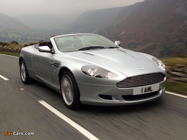 Aston Martin DB9 Volante (2004–2008) wallpapers (640 x 480)