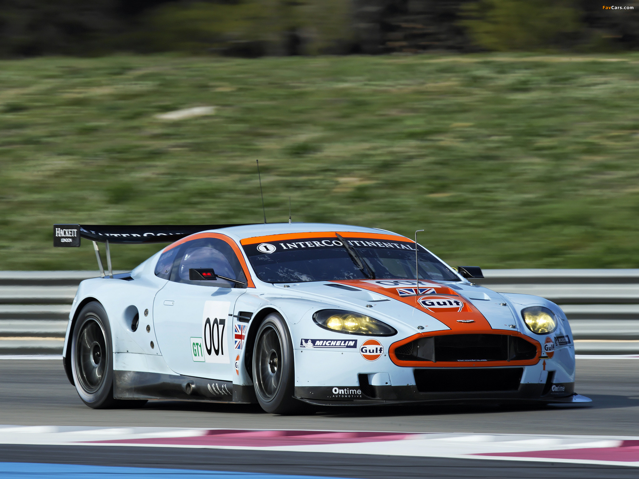 Aston Martin DBR9 Gulf Oil Livery (2008) wallpapers (2048 x 1536)