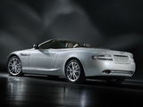 Aston Martin DB9 Volante Morning Frost (2010) wallpapers