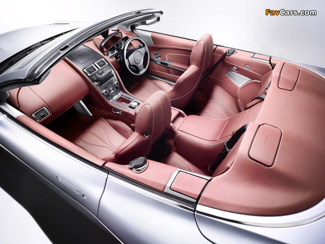 Aston Martin DB9 Volante UK-spec (2012) wallpapers (640 x 480)