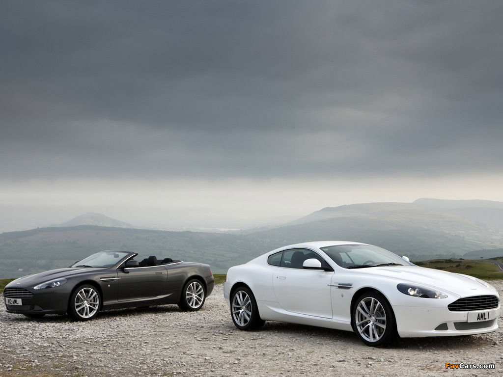 Aston Martin DB9 wallpapers (1024 x 768)