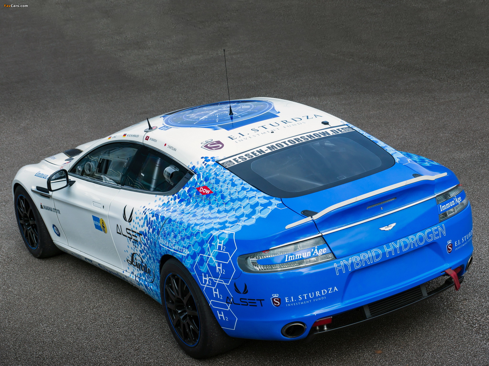 Aston Martin Hybrid Hydrogen Rapide S 2013 photos (2048 x 1536)