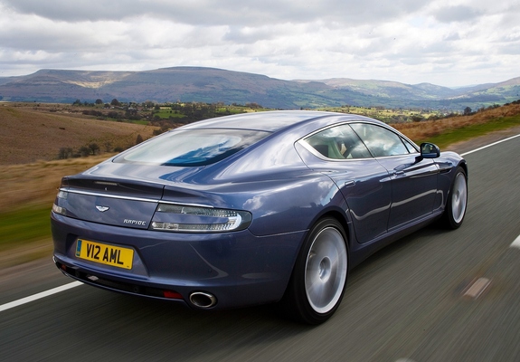 Images of Aston Martin Rapide UK-spec 2010–13