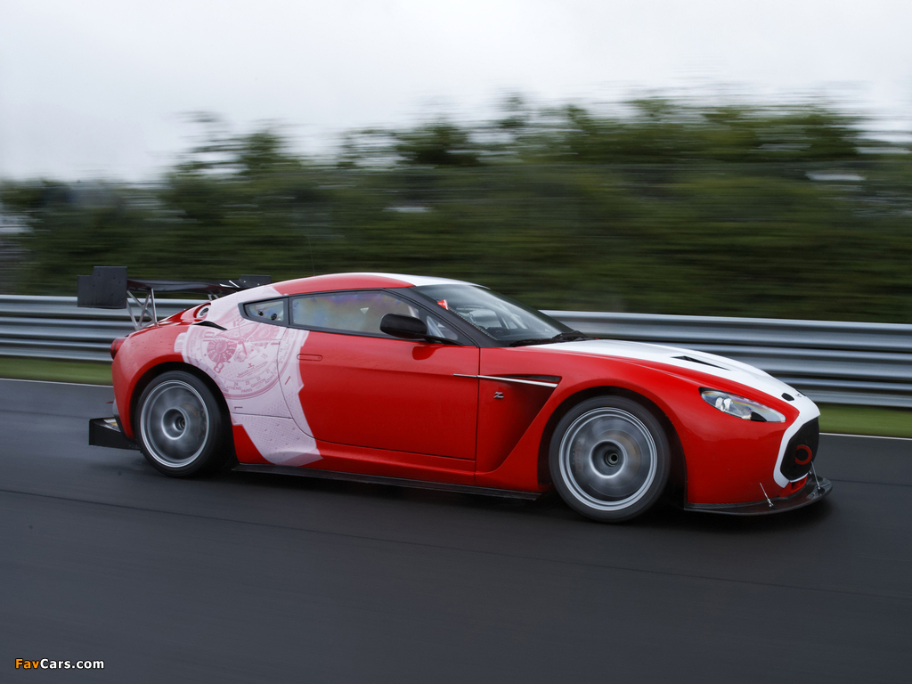 Aston Martin V12 Zagato Race Car (2011) pictures (1024 x 768)