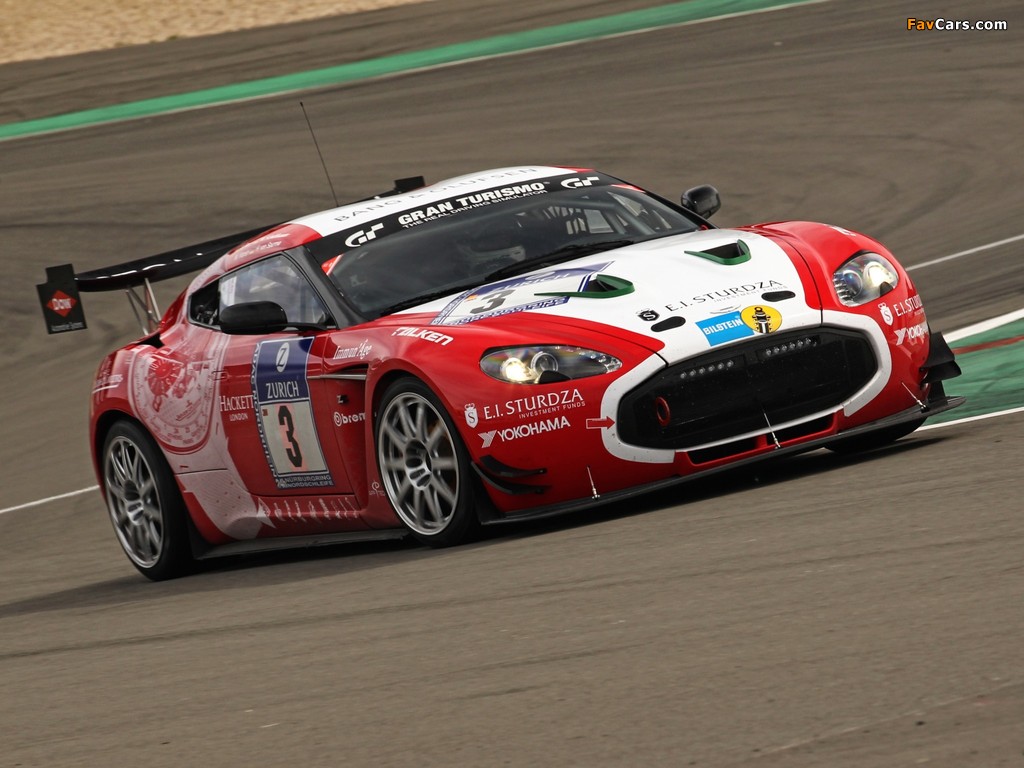 Images of Aston Martin V12 Zagato Race Car (2011) (1024 x 768)