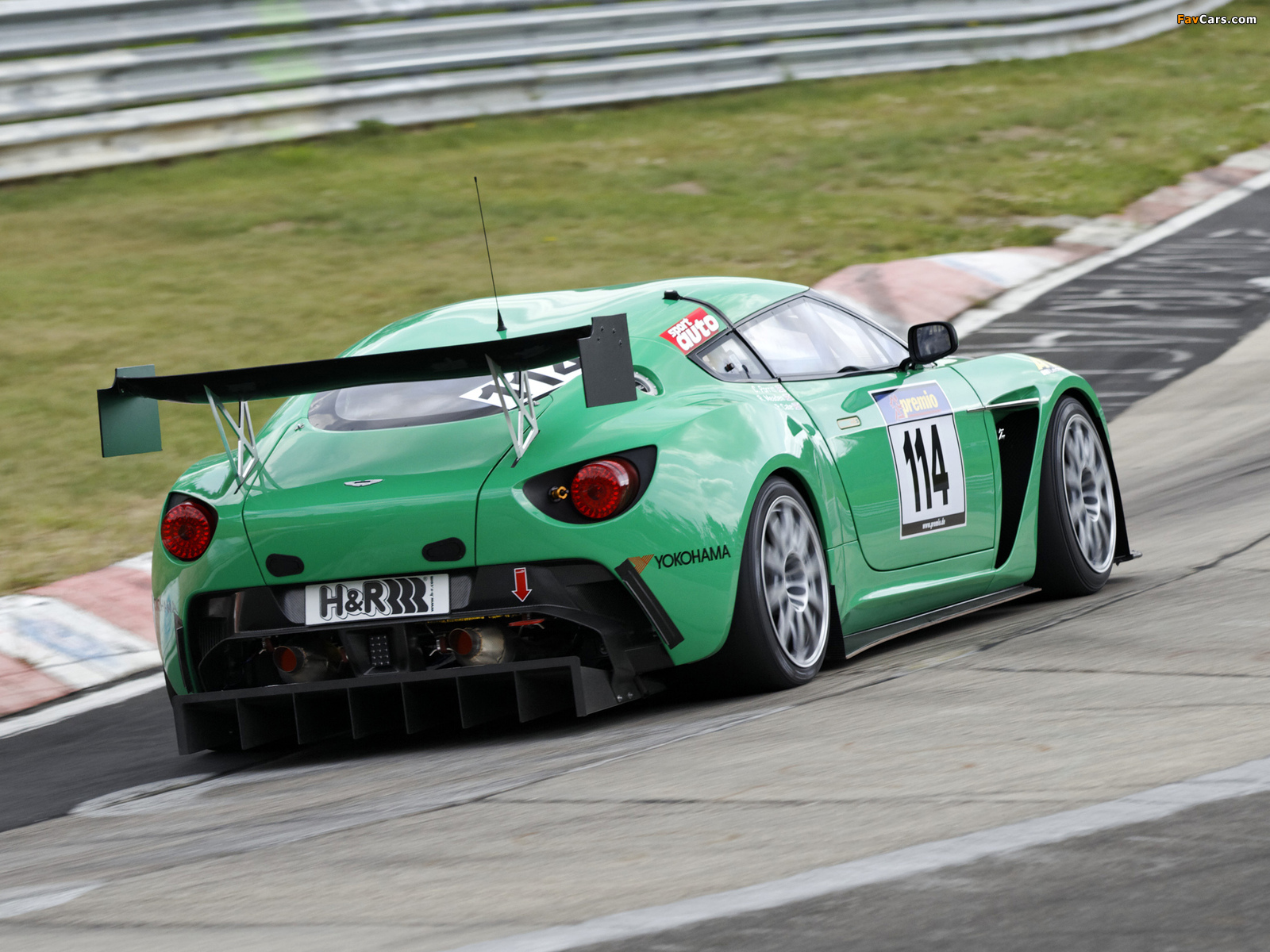 Pictures of Aston Martin V12 Zagato Race Car (2011) (1600 x 1200)