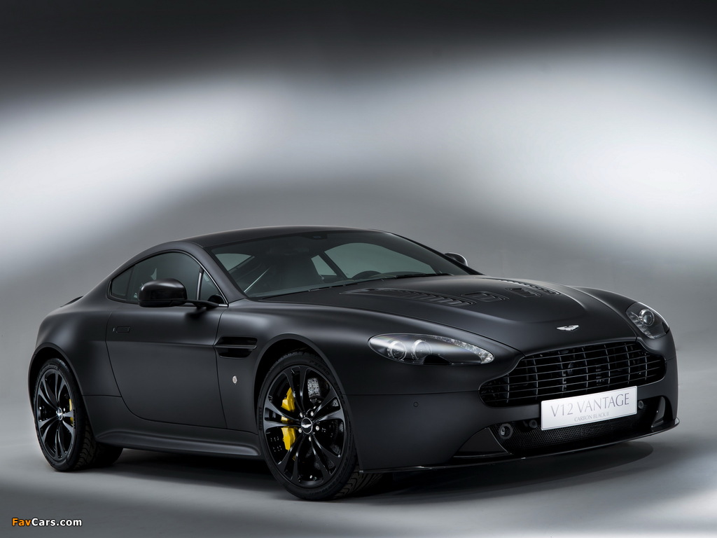 Pictures of Aston Martin V12 Vantage Carbon Black II 2013 (1024 x 768)