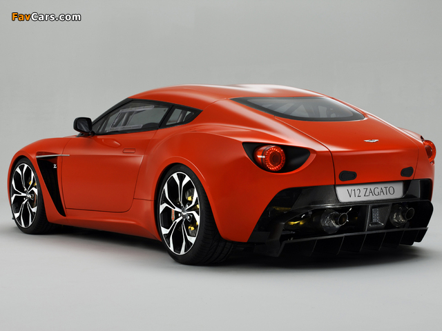 Aston Martin V12 Zagato (2011) wallpapers (640 x 480)