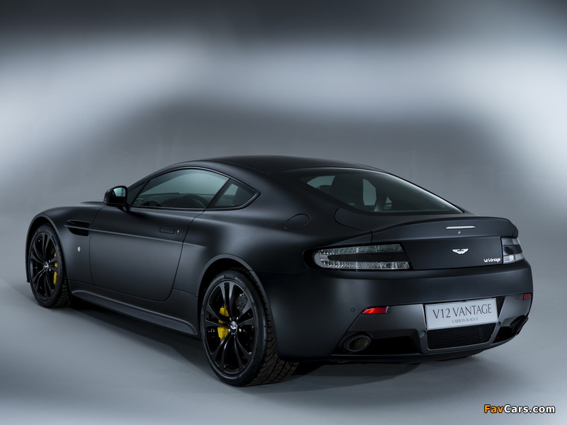 Aston Martin V12 Vantage Carbon Black II 2013 wallpapers (800 x 600)