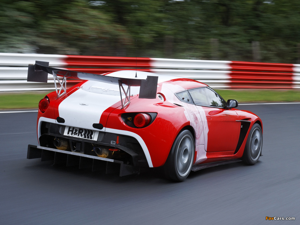 Aston Martin V12 Zagato Race Car (2011) wallpapers (1024 x 768)