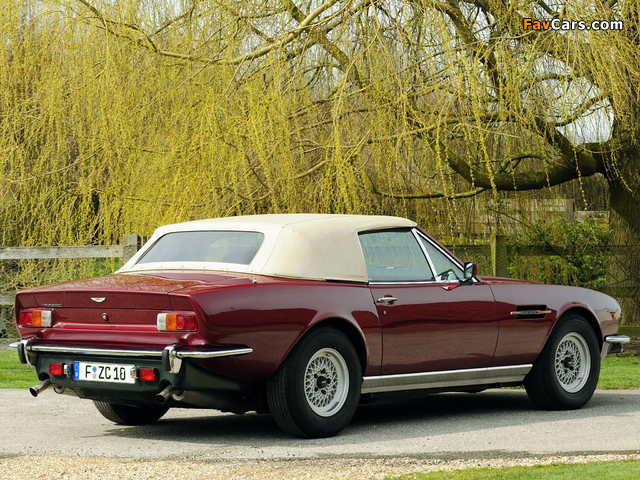 Aston Martin V8 Volante (1977–1989) pictures (640 x 480)