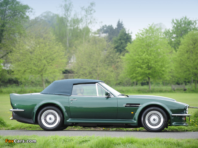 Aston Martin V8 Vantage Volante UK-spec (1984–1989) wallpapers (640 x 480)