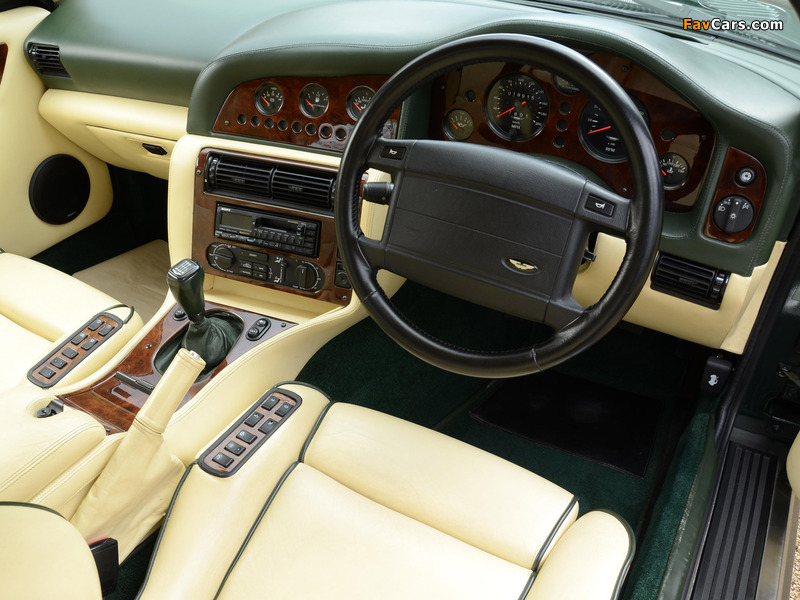 Aston Martin V8 Vantage UK-spec (1993–1999) photos (800 x 600)