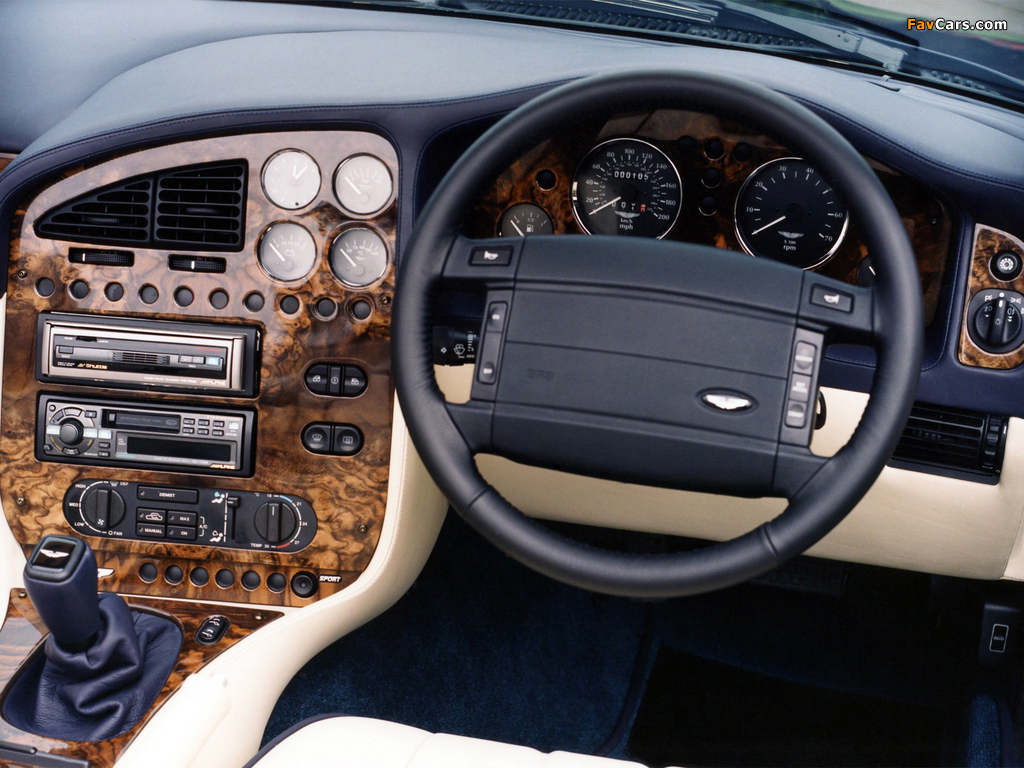 Aston Martin V8 Vantage UK-spec (1993–1999) pictures (1024 x 768)